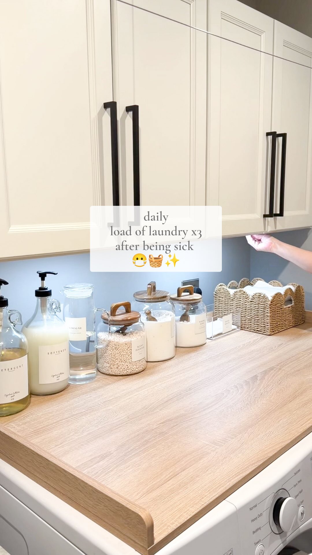 Pretty sure our family has been sick for 3 years instead of the 3 weeks it’s actually been 😷 just took one of the kids to the doctor today again. This video was actually from last week when I thought we were out of it 😂 I’ll be doing all of this same laundry again this week in hopes that it does truly end this time #dailylaundry #laundry #laundryday #laundryroom #laundryday