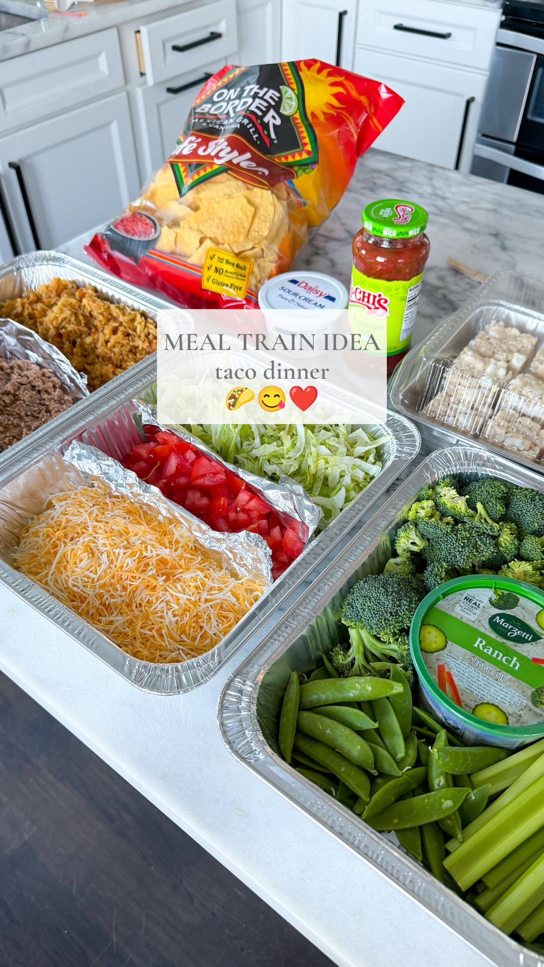 More showing up for the people in our lives ❤️ #postpartummeals #mealtrain #bethevillage #villager #mealprepideas