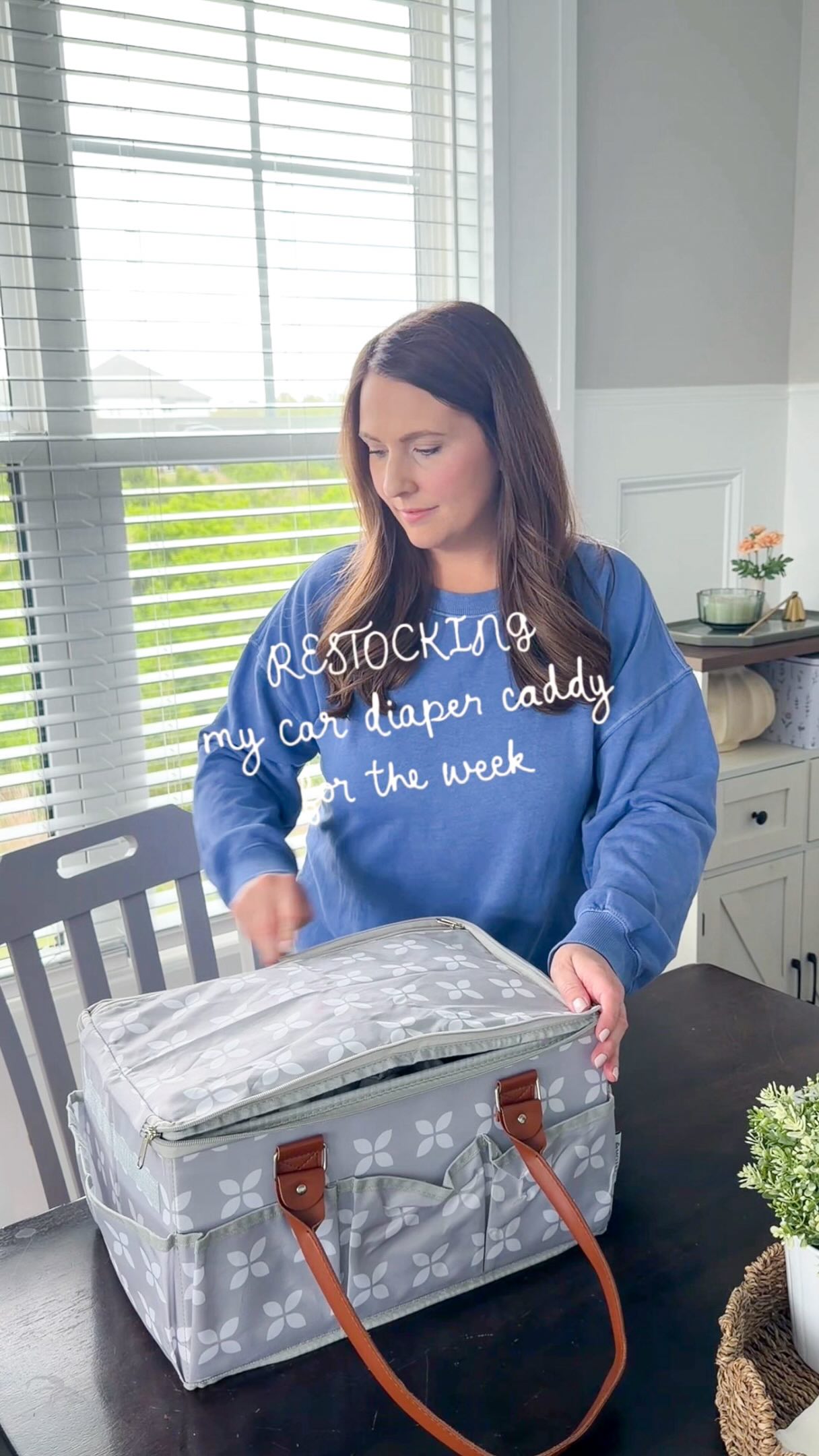 Restocking our car diaper caddy for the week! Having this in our car makes it so much easier to be on the go with 3 kids! Comment “diaper caddy” and I’ll message you the link for this diaper caddy ✨ #momlife #cardiapercaddy #diapercaddy #caressentials #momtips