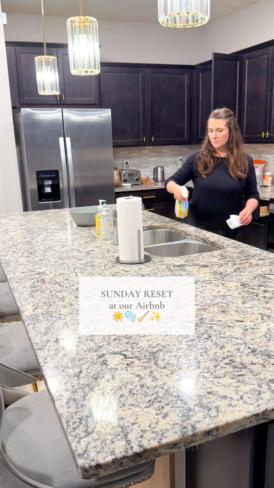 Sunday resets don’t stop, even on vacation ☀️✨🫧 #sundayreset #cleanwithme #speedclean #cleaningmotivation #sundayroutine