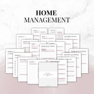 Home Management Planner